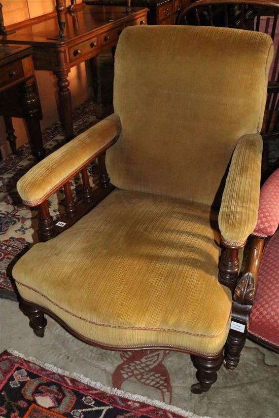 Victorian elbow chair